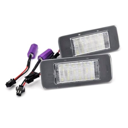 Set 2 lampi numar LED compatibil Opel Astra J Sportourer 2010-2015, Zafira C 2012-2019