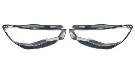 Set 2 sticle faruri compatibil cu Audi A6 C7 4G Facelift 2015-2018