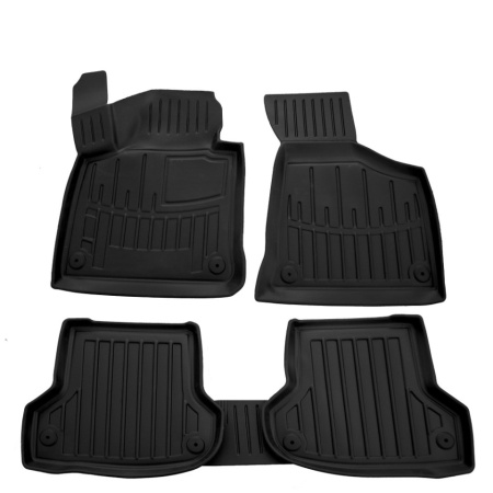 Set covorase auto cauciuc AUDI A3 8P 2003-2012, forma tavita 3D