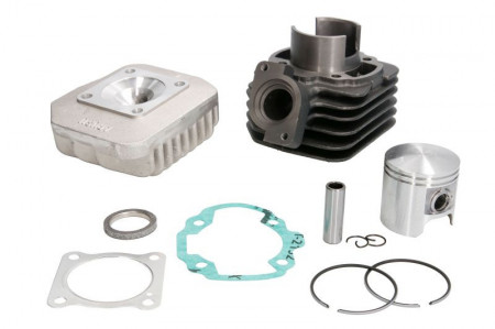 Set motor , cilindru , piston, segmenti, chiulasa si set garnituri 2T , capacitate 80cc compatibil cu PEUGEOT BUXY, ELYSEO, ELYSTAR, SPEEDAKE, SPEEDFIGHT, SPEEDFIGHT AC, SQUAB, SV, TKR, TREKKER, VIVACITY 50 1991-2013