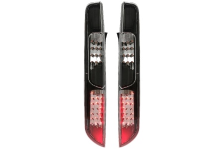 Stopuri LED compatibil cu Ford Focus MK2 Hatchback 2008-2011 Negru