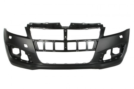 Bara auto fata compatibil cu SUZUKI SWIFT 3 2012-> cu gauri pentru lampa de ceata, cu gauri pentru spalator de faruri