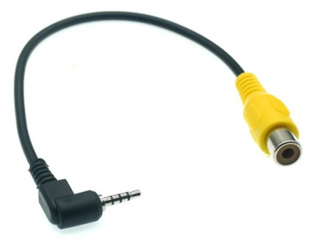Cablu adaptor interfata camera video Jack 2.5mm-RCA