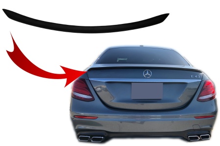 Eleron Portbagaj compatibil cu MERCEDES Benz E-Class W213 2016-> A-Design Negru Mat