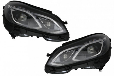 Faruri LED compatibil cu Mercedes E-Class W212 S212 (2013-2016) Facelift Design
