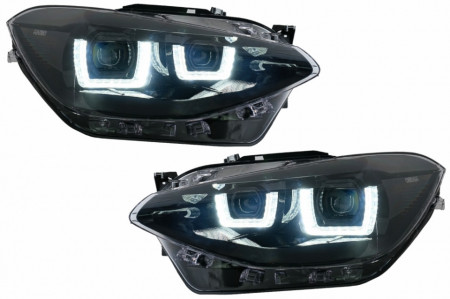 Faruri Osram LED DRL compatibil cu BMW 1 Series F20 F21 2011-2015 Negru