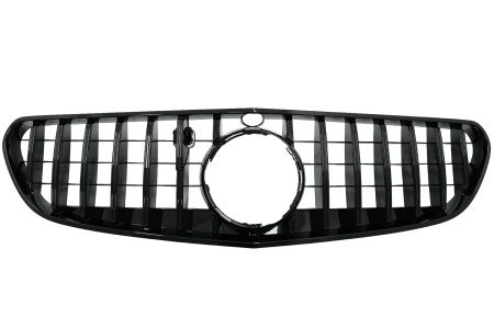Grila Centrala compatibil cu Mercedes S-CLASS Coupe C217 (2014-2017) Cabrio A217 (2015-2017) GT-R Panamericana Design Negru