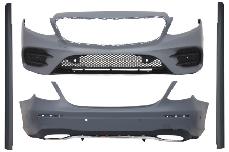 Kit Exterior Complet compatibil cu Mercedes E-Class W213 2016-2019 E43 E53 Sport Line Design