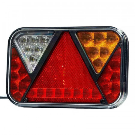 Lampa spate 200x130, LED, 5 functii, cu mers inapoi, FT-270 Fristom