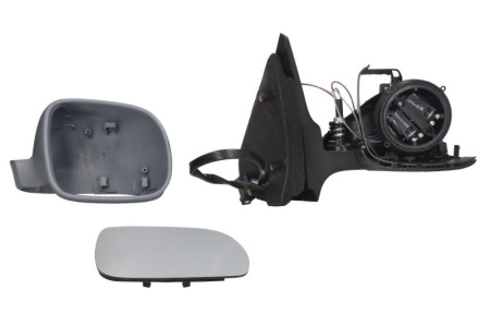 Oglinda retovizoare completa, (electric, convexa, incalzita, captuseala) parte montare DREAPTA compatibil cu VW PASSAT B5 / POLO 1999-2005
