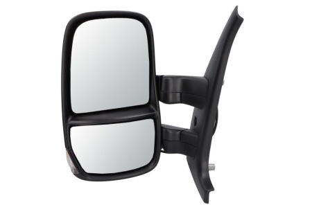 Oglinda retovizoare completa, (manual, convexa, cu senzor de temperatura) parte montare STANGA compatibil cu IVECO DAILY 2006-2014