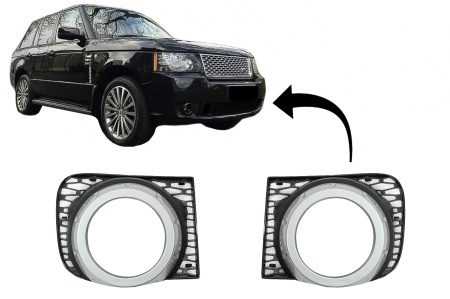 Ornamente Proiectoare compatibile cu Land Rover Range Rover Vogue III L322 2010-2012 Autobiography Design