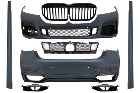 Pachet Exterior compatibil cu BMW G12 LCI Facelift Seria 7 2019-> M-Technik Design