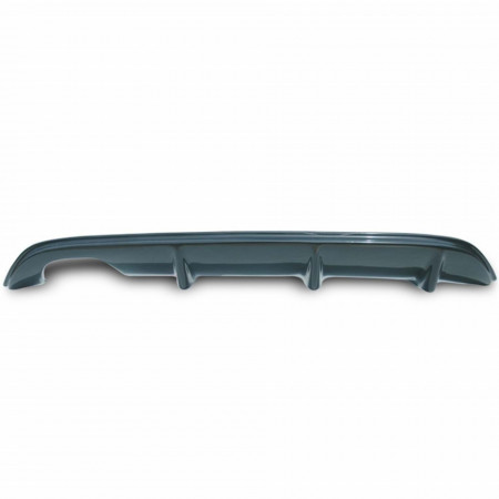 Prelungire difuzor Bara Spate compatibil cu VW Scirocco 2008-2013 evacuare dubla stanga, negru lucios