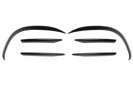 Prelungiri Bara Fata compatibil cu Mercedes C-Class W205 S205 C205 A205 Facelift 2019-> C43 Design