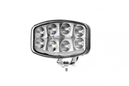Proiector cu led, faza lunga si pozitie, 24.5 cm x 13.9 cm, 64W, 6500 lm, 12V - 24V, omologare E-Mark