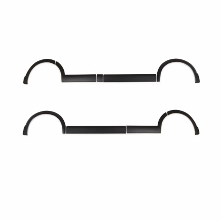 Set 11 bandouri laterale compatibile VW T6 Transporter Caravelle Multivan 2015-2019, caroserie lunga, usa culisanta dreapta