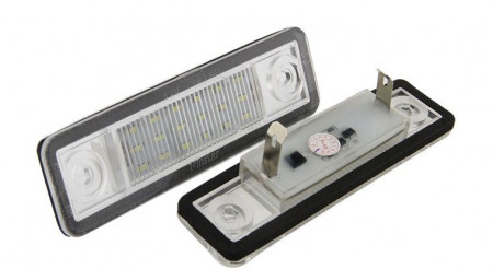 Set 2 Lampi numar led compatibil cu Opel Astra G, F, Zafira A, Corsa B, Vectra B