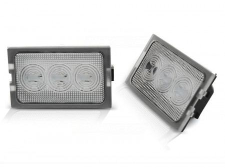Set 2 lampi numar LED compatibil Land Rover Discovery 3, Discovery 4, Freelander 2