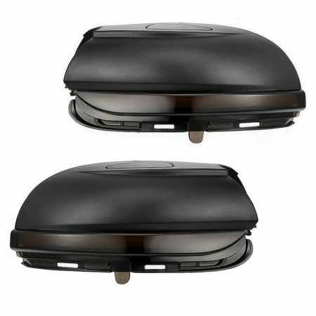 Set 2 Semnalizari Dinamice Full LED pentru Oglinda compatibil cu VW Golf 6 2008-2012, fara gaura sub oglinda