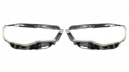 Set 2 sticle faruri pentru Audi A6 C7 4G Non Facelift 2011 - 2015