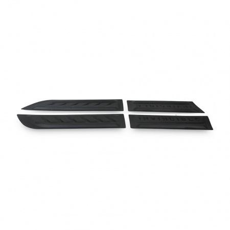 Set 6 Protectii laterale pentru usi compatibile Toyota Hilux 2015-2020, plastic ABS, calitate Premium
