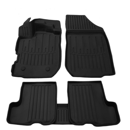 Set covorase auto cauciuc DACIA SANDERO STEPWAY II 2012-2020 forma tavita 3D