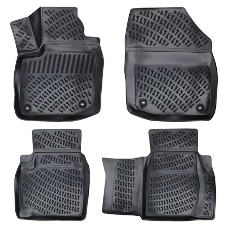 Set covorase auto cauciuc Honda Civic IX 2010-2016 Hatchback forma tavita