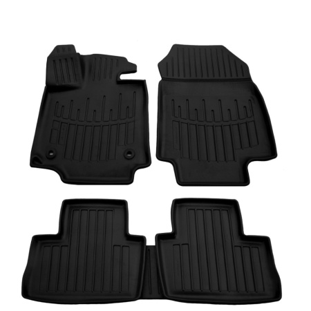 Set covorase auto cauciuc TOYOTA RAV 4 (XA50) AT 2018-> forma tavita 3D