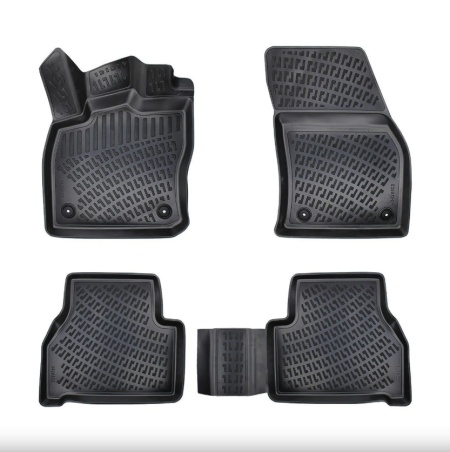 Set covorase auto cauciuc VW Caddy 2021-> forma tavita