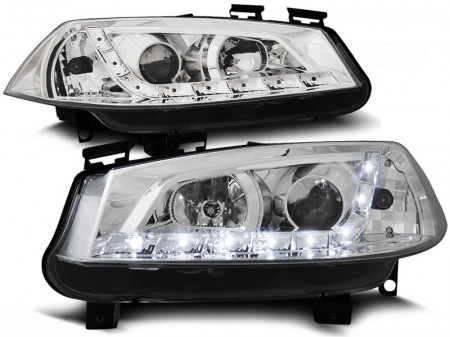 Set Faruri DAYLIGHT compatibil cu Renault Megane2 II 2002-2005 Crom