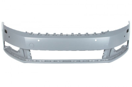 Bara auto fata compatibil cu VW PASSAT B7 2010-2014 cu gauri pentru spalator de faruri, numar de gauri pentru senzorii de parcare: 6