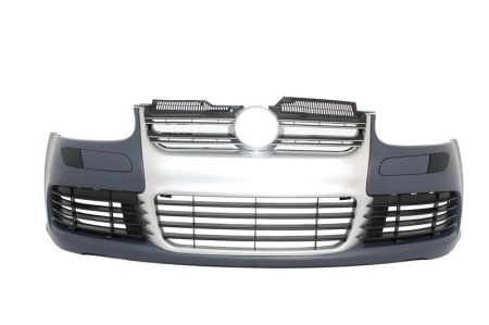 Bara Fata compatibil cu VW Golf V 5 2003-2007, Jetta 2005-2010 R32 Aluminiu Look