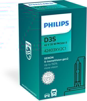Bec auto Philips D3S 42V 35W PK32D-5 xenon X-tremeVision gen2 4800K