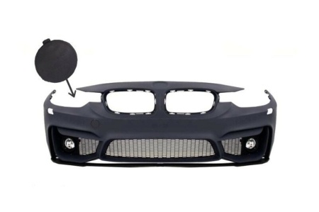 Capac Carlig Remorcare Bara Fata compatibil cu BMW Seria 3 F30 F31 2011-> M3 Design