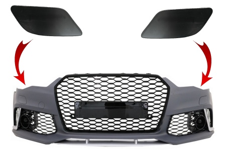 Capace Bara Fata compatibil cu AUDI A6 C7 4G 2011-2018 RS6 Design