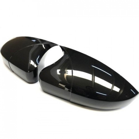 Capace oglinda compatibile cu Audi A3 8P 2003-2007 Negru Lucios