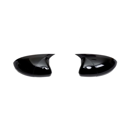 Capace oglinda compatibile cu Renault Clio V 2019->, Megane IV 2016->, Talisman 2015-> Negru lucios Batman Style