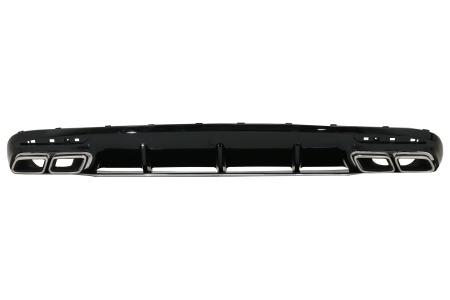 Difuzor Bara Spate si Ornamente evacuare compatibil cu Mercedes S-Class C217 Coupe 2014-2020 S63 Facelift Design