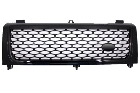 Grila Centrala compatibil cu Land Range Rover Vogue III L322 (2002-2005) All Black Autobiography Supercharged Edition