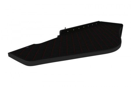Masa bord camion cu led compatibil cu Renault T 2014->, Piele ecologica neagra cusatura rosie