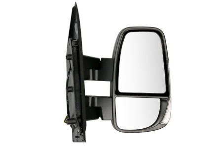 Oglinda retovizoare completa, (manual, convexa) parte montare DREAPTA compatibil cu IVECO DAILY 2014->