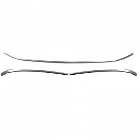 Ornamente inox pentru bara fata compatibile cu VW Passat B8 2015-2019 sedan