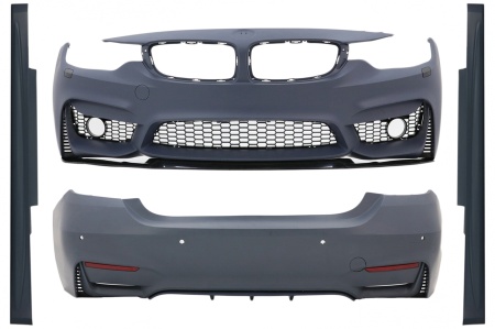 Pachet Exterior compatibil cu BMW Seria 4 F32 F33 2013-> M4 Design Coupe Cabrio Fara Proiectoare