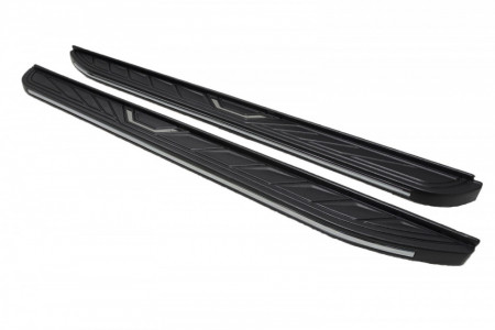 Praguri laterale tip treapta VW TIGUAN II 2016->, BlackLine Design