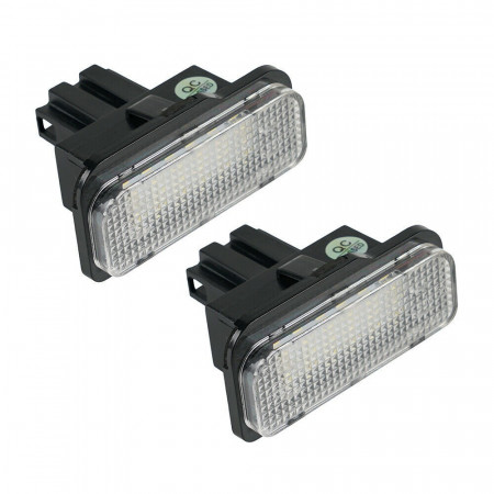 Set 2 lampi numar led Mercedes-Benz clasa C W203, clasa E W211, W219, R171