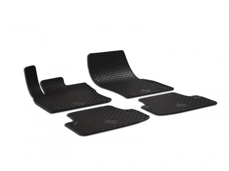 Set covorase cauciuc Skoda Karoq 2017->, clipsuri de fixare incluse