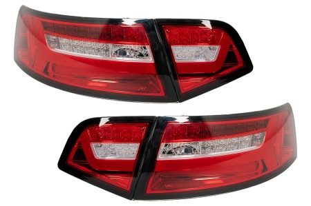 Stopuri LED compatibil cu Audi A6 4F2 C6 Sedan 2008-2011 Facelift Design Semnalizare Secventiala