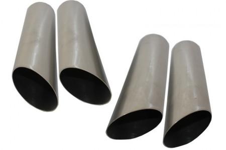 Tobe Ornamente compatibil cu sistemul de evacuare Chrome Mat Mercedes W463 G-Class 1998->