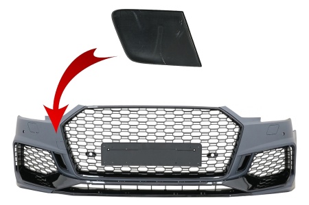 Capac Carlig Remorcare Bara Fata compatibil cu AUDI A4 B9 Avant 2016-2018 Quattro RS4 Design